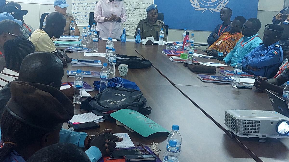 UN Peacekeeping UNMISS South Sudan Police National capacity building