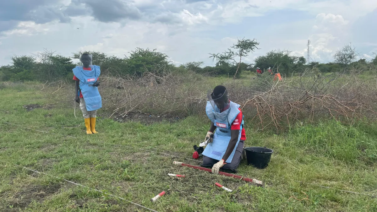 UN peacekeeping UNMAS Protection of Civilians displaced people returness Sudan conflict South Sudan