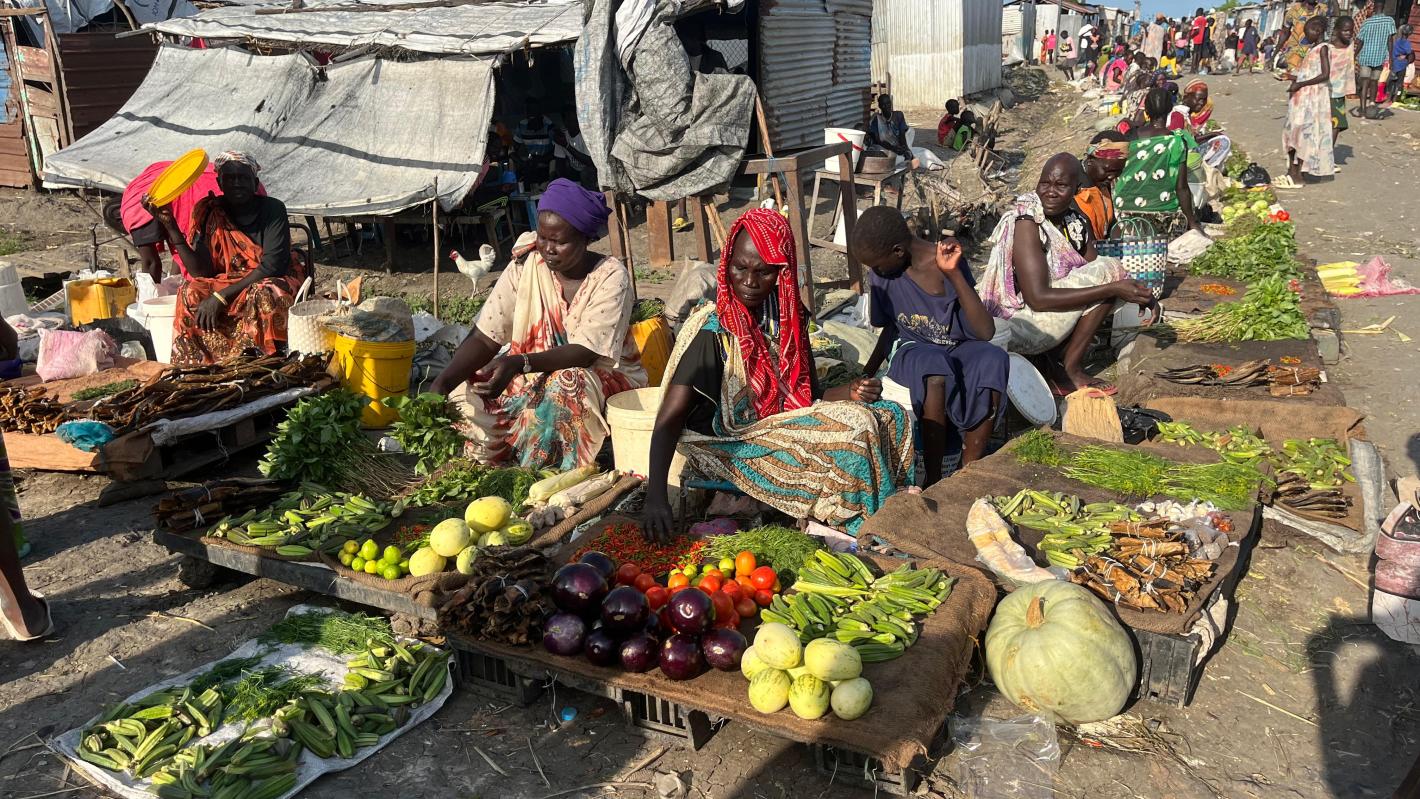 UN peacekeeping displaced people returness Sudan conflict South Sudan