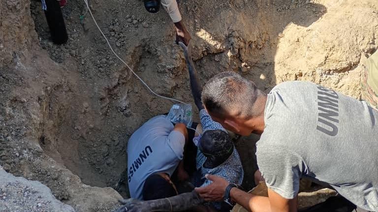 UNMISS peacekeepers save man in Renk