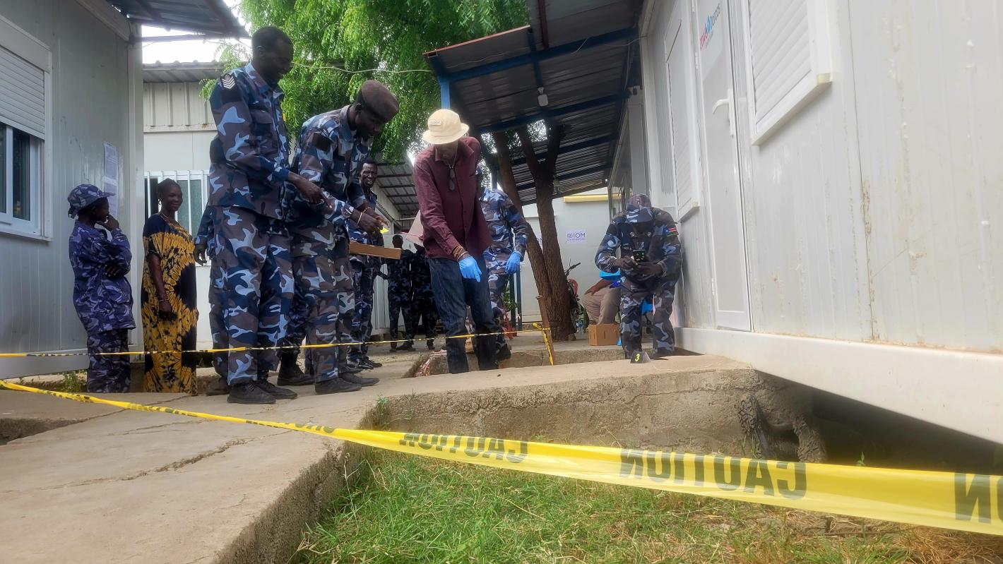 UN Peacekeeping UNMISS South Sudan Pibor training