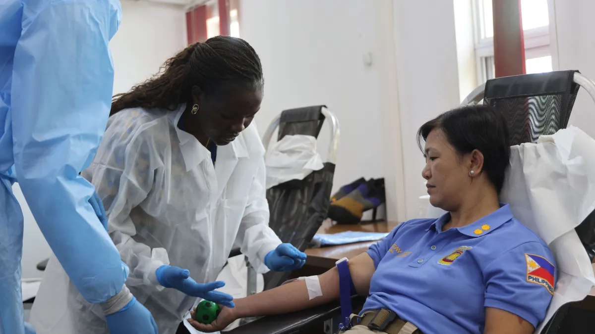 Blood donor