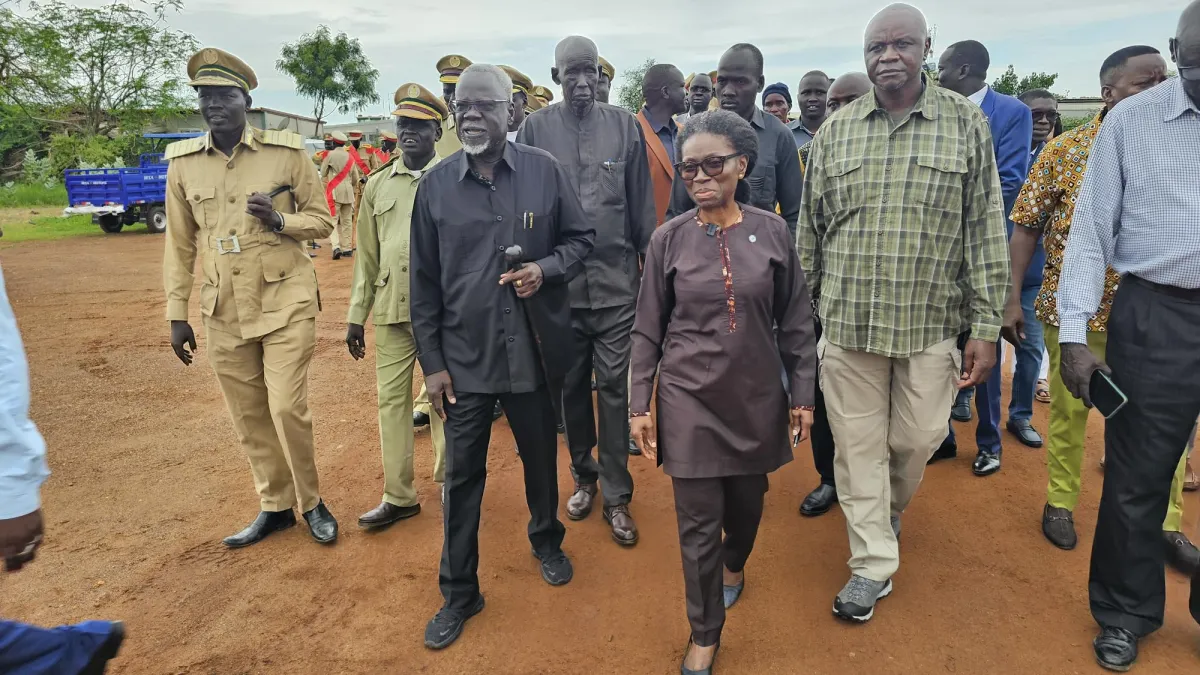 UN Peacekeeping UNMISS South Sudan Bor SRSG Kiki Gbeho