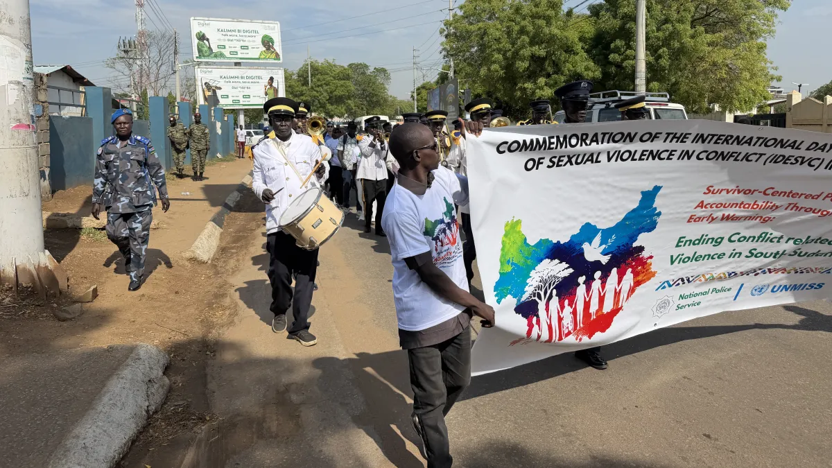 UN Peacekeeping UNMISS South Sudan Elimination of conflict-related sexual violence 