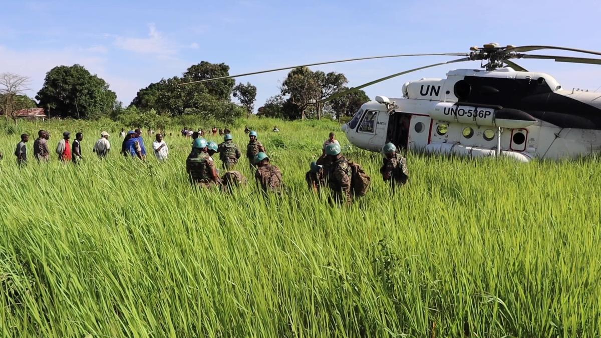 UN Peacekeeping UNMISS South Sudan Ezo patrol Western Equatoria
