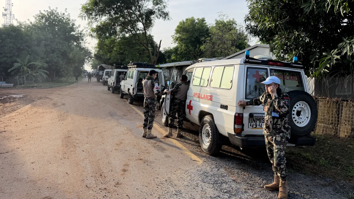UN Peacekeeping UNMISS South Sudan Patrol Central Equatoria 