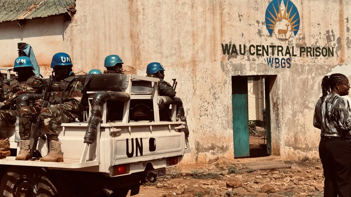 UN Peacekeeping UNMISS South Sudan Wau Prison reintegration