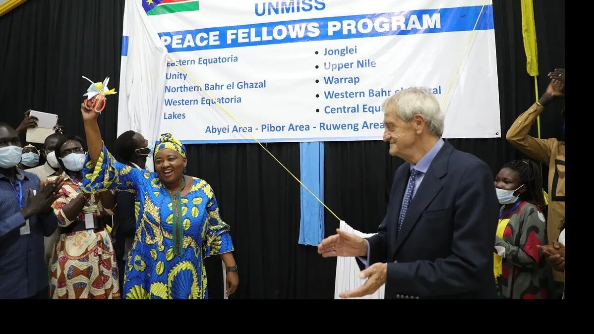 Opening ceremony for the UNMISS Peace Fellows program