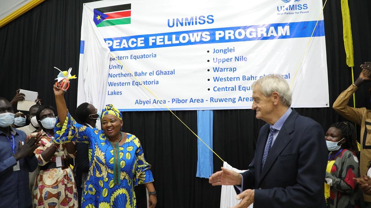 Opening ceremony for the UNMISS Peace Fellows program