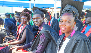 unmiss south sudan bor vocational training centre graduates youth south korea