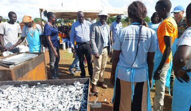 Peace South Sudan UNMISS UN peacekeeping peacekeepers elections constitution vocational training bread sewage building capacities livelihood