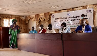 unmiss revitalized peace agreement kuajok warrap peace united nations peacekeeping peacekeepers communities