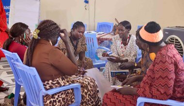 Peace South Sudan UNMISS UN peacekeeping peacekeepers elections constitution capacity building discussion 