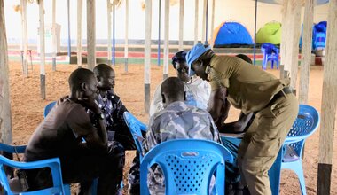 Peace South Sudan UNMISS UN peacekeeping peacekeepers elections constitution SRSG community stabilization and violence reduction project Trust Fund Tonj