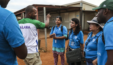 unmiss juba south sudan akobo unv united nations volunteers profile ratha pathmanathan sir lanka displaced people refugees