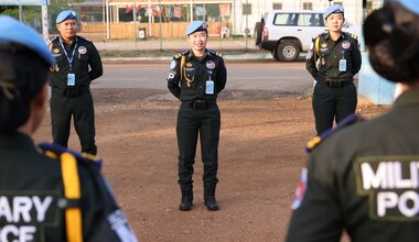 Peace South Sudan UNMISS UN peacekeeping peacekeepers Cambodia military police profile International Women's Day 