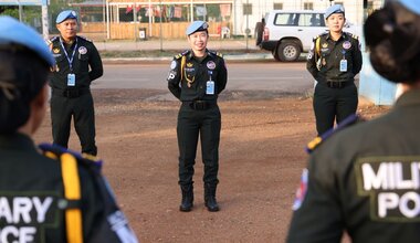 Peace South Sudan UNMISS UN peacekeeping peacekeepers Cambodia military police profile International Women's Day