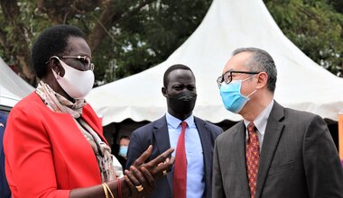 UNMISS UN Day juba united nations humanitarian partners music peace