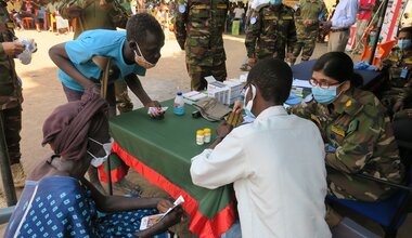 unmiss wau south sudan bahr el ghazal 16 days peace security development disability bangladesh leprosy united nation un peacekeeping peacekeepers