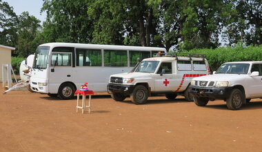 UNMISS donates vehicles and other COVID-19 equipment to Aweil taskforce, doing the environment a favour in the process