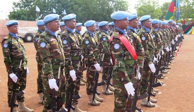 unmiss south sudan bangladesh peacekeepers un medals parade wau kuajok