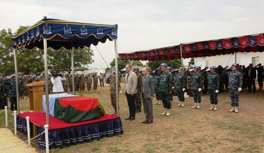 unmiss south sudan peacekeeping bangladesh fallen killed funeral service protecting civilians 28 june 2018