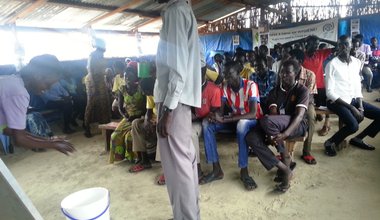 Bentiu South Sudan Protection of Civilians cholera prevention campaign health partners