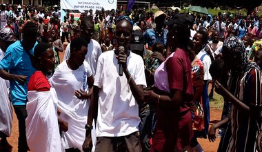 unmiss south sudan tambura peace day celebration