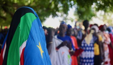 unmiss south sudan warrap kuajok international women's day mental health suicide prevention taboo stigma community discussion speaking out