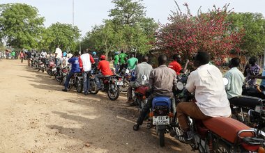 unmiss south sudan peace prospects revitalized peace agreement signing boda boda drivers road safety training attack convoy condemned