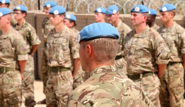 British Contingent receive UN Medals of Honor in South Sudan