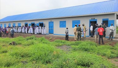 Peace South Sudan UNMISS UN peacekeeping peacekeepers Quick Impact project School renovation education children development peace secure future communities