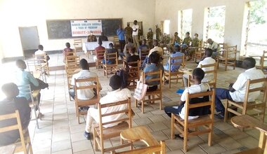 unmiss south sudan wau bangladesh hand over equipment school material