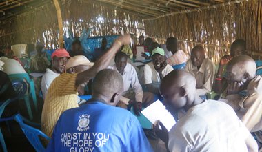 Community representatives in Bentiu PoC site trained on dialogue and mediation