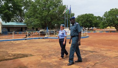 Cooperation between UN and local police in Wau reducing crime in protection sites