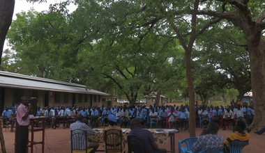 CPI Section engages with students of Hope and Resurrection Secondary School in Rumbek East