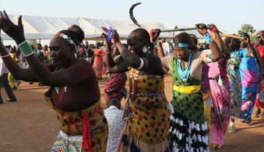 unmiss south sudan aweil northern bahr el ghazal multi-ethnic culture peace festival unity in diversity