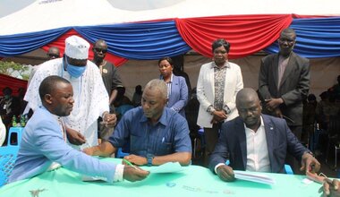 UNMISS trust confidence community engagement quick impact projects health care Western bahr el Ghazal peace South Sudan