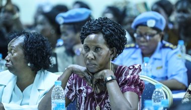 Women leaders from across the country at the South Sudan Open Days Dialogue on Women, Peace and Security