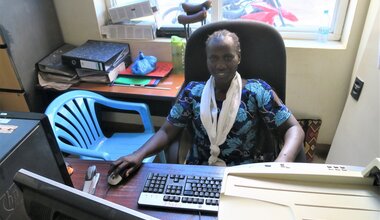 UNMISS disabled disability south sudan eastern equatoria 16 Days women's rights disability advocate