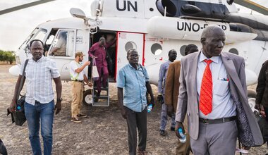 Peace South Sudan UNMISS UN peacekeeping peacekeepers development elections constitution justice mobile court South Sudan accountability Bentiu