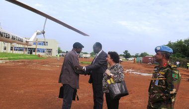 unmiss moustapha soumare bor pibor june 2018 roads airstrip child soldiers cooperation durable peace protection of civilians