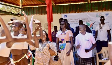 unmiss south sudan warrap kuajok inclusivity diversity peace day unity intercommunal violence youth women