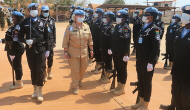 unmiss south sudan unity state bentiu police commissioner rule of law accountability national police capacity building