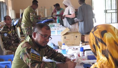 Some relief in Wau as Bangladeshi peacekeepers bring medical services to the locals