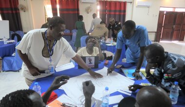 Peace South Sudan UNMISS UN peacekeeping peacekeepers elections constitution capacity building discussion peace credible civil society
