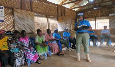 Peace South Sudan UNMISS UN peacekeeping peacekeepers UNPOL UN Police Western Bahr El Ghazal Community-led peacebuilding