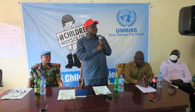unmiss child protection child rights peace peacekeeping south sudan peacekeepers upper nile