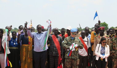 unmiss south sudan roads bor pibor akobo peace development south korea peacekeepers united nations peacekeeping