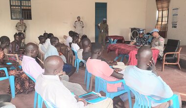 Peace South Sudan UNMISS UN peacekeeping peacekeepers elections constitution capacity building training journalist gender-based violence